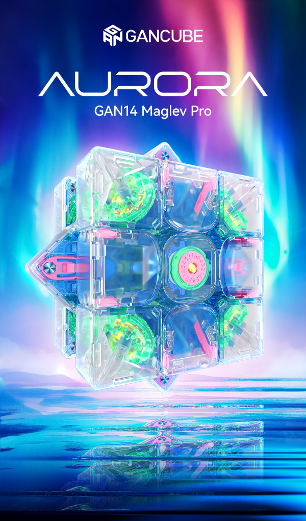 GAN14 MagLev Pro Aurora 3x3 (Limited Edition) Fashion - Image 3