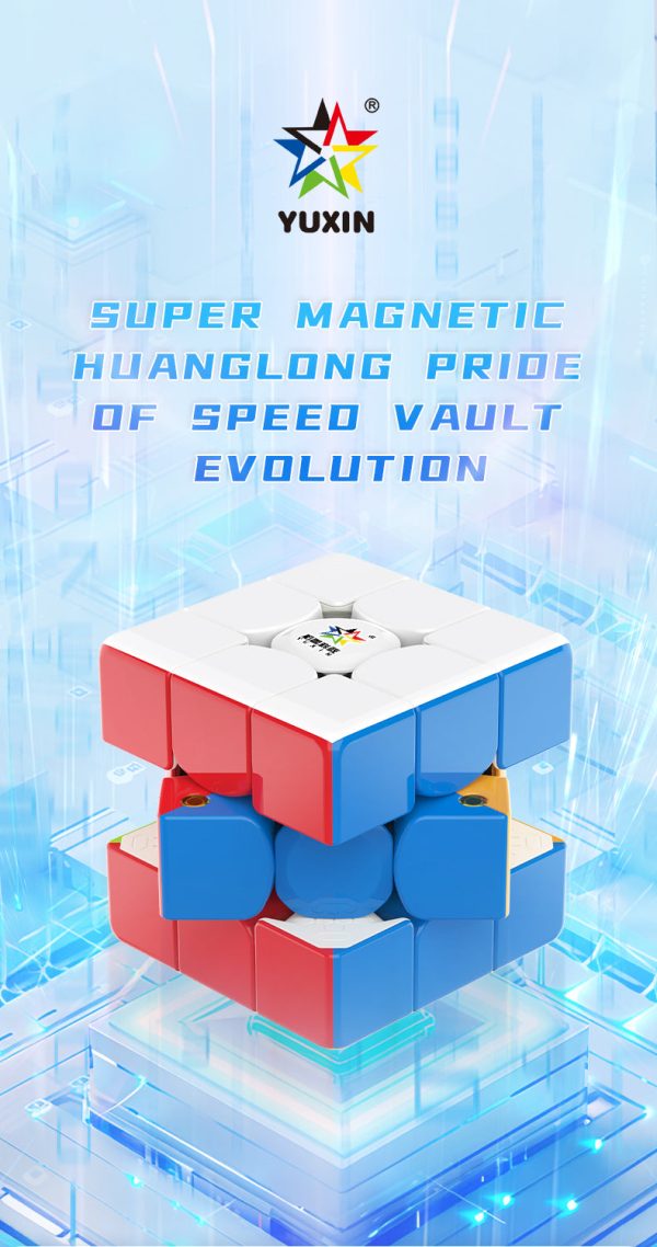 YuXin HuangLong 3x3 V2 M (UV Coated) Hot on Sale - Image 2