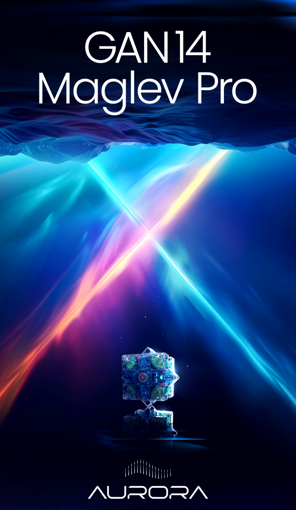 GAN14 MagLev Pro Aurora 3x3 (Limited Edition) Fashion - Image 4