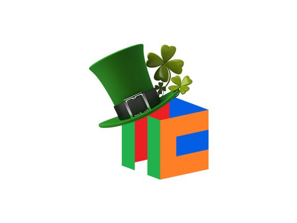 St. Patrick s Day Logo on Sale