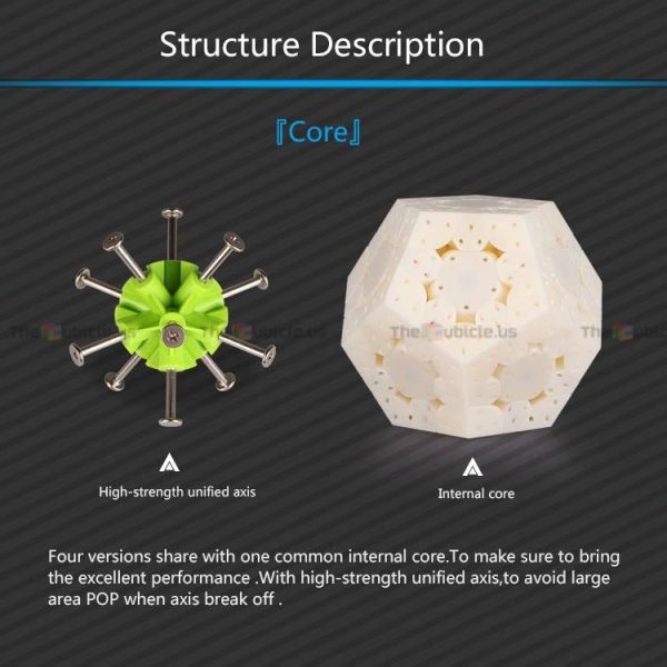 X-Man Galaxy Megaminx (Concave) Online Sale - Image 4