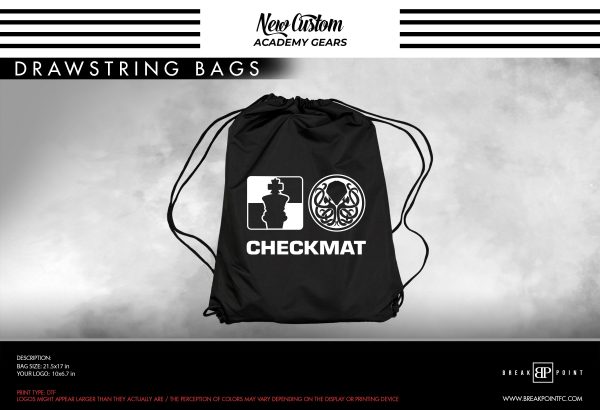Leviathan Brazilian Jiu-Jitsu Academy Drawstring Bags #1385 Cheap