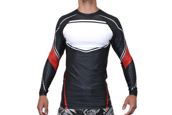 Leviathan Brazilian Jiu-Jitsu Academy Ranked Long Sleeve Rash Guards #1385 Hot on Sale - Image 2