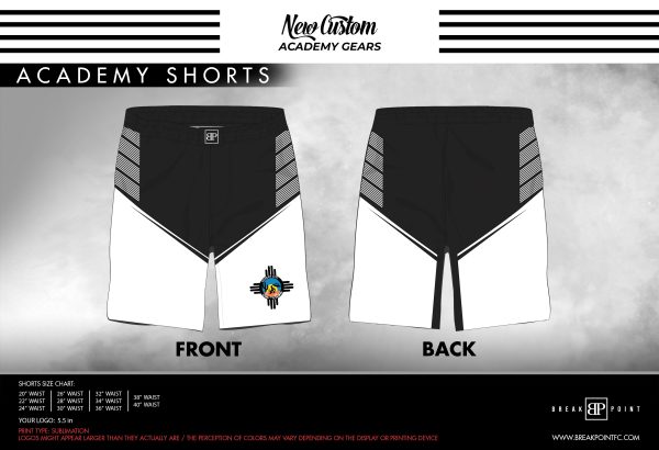 Desert Cities Jiu Jitsu Academy Shorts #1374 For Sale