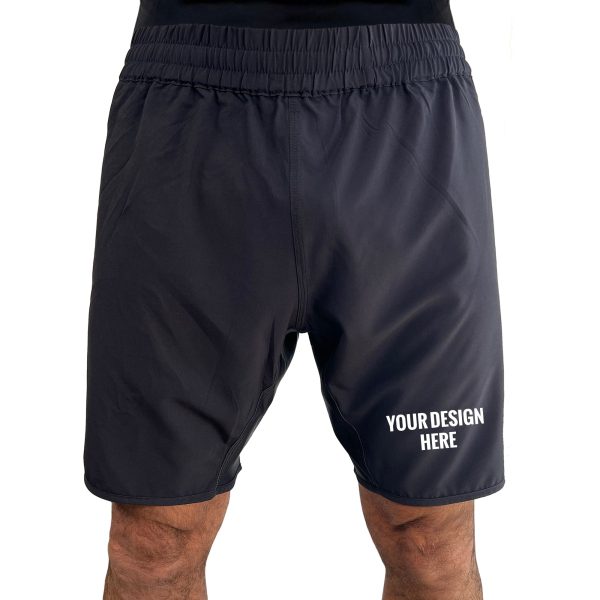 K.O.R. Training Center All Black Custom Shorts 2.0 #1361 For Cheap - Image 2