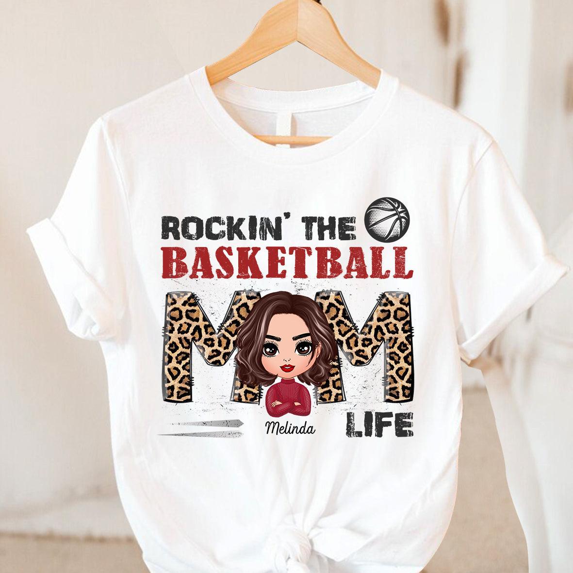 Basketball Mom Life Basketball Personalized Shirt, Mother’s Day Gift for Mom, Mama, Parents, Mother, Grandmother – TS917PS02 For Cheap